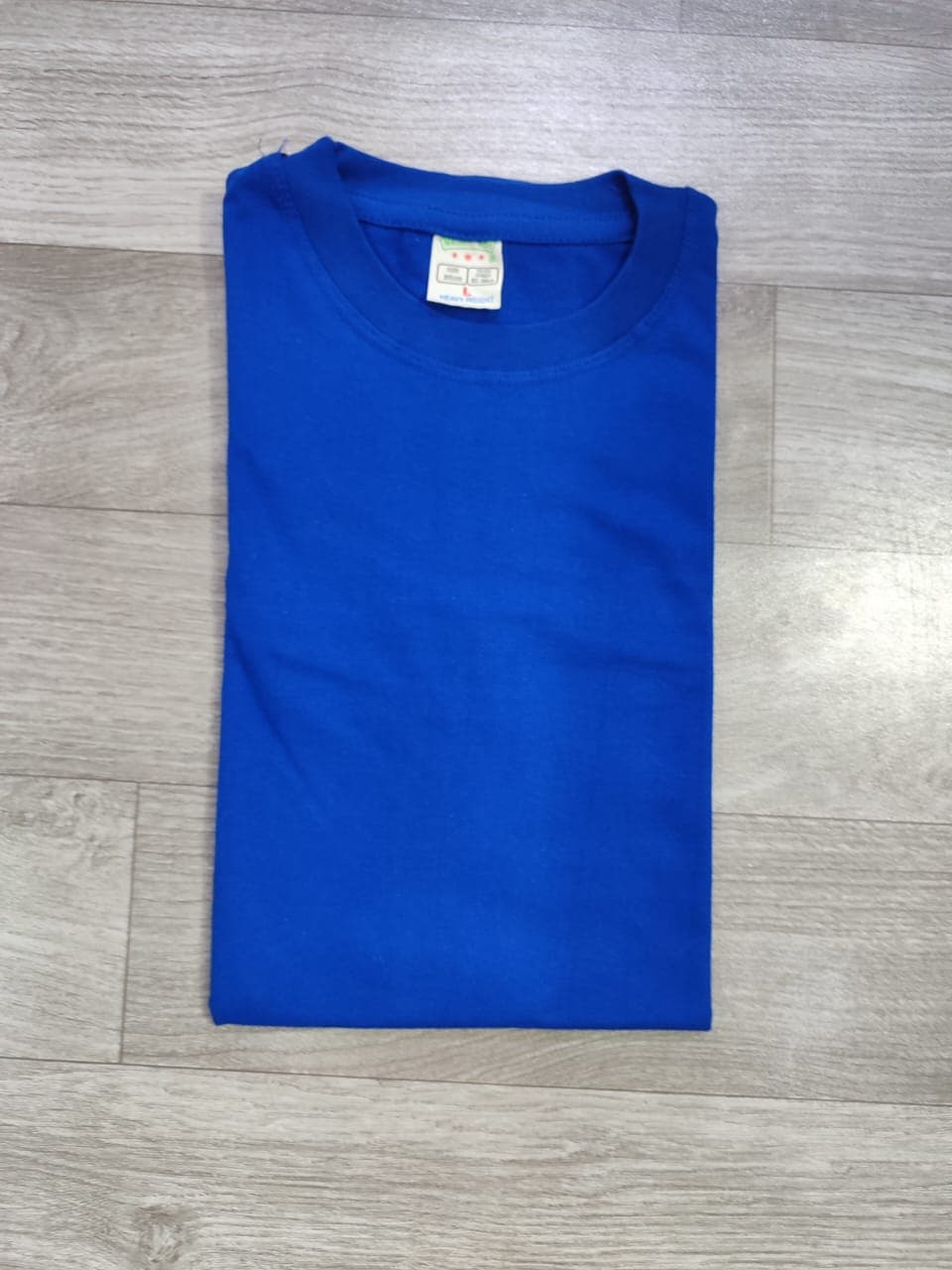 Heavyweight Round-Neck Unisex T-Shirt – Royal Blue